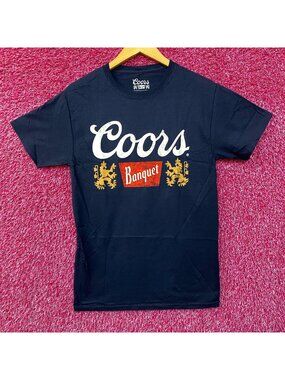 Coors Banquet Logo Coors Promo T-Shirt Small